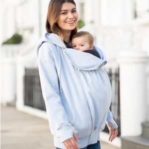 GRAY 3-in-1 babywearing hoodie